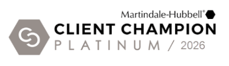 Martindale-Hubbell | Client Champion Platinum / 2026
